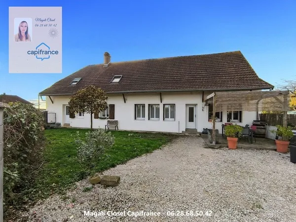 Maison familiale rénovée - 8 pièces - proche Pierre-de-Bresse