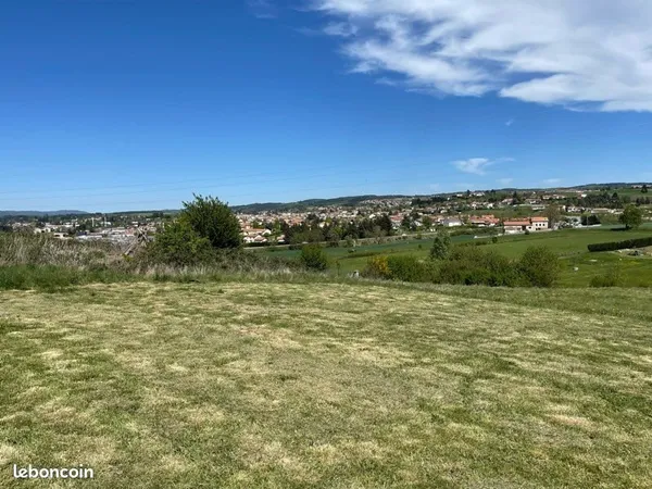 Rare à monistrol-sur-loire - terrain d'exception 6700 m² vue panoramique