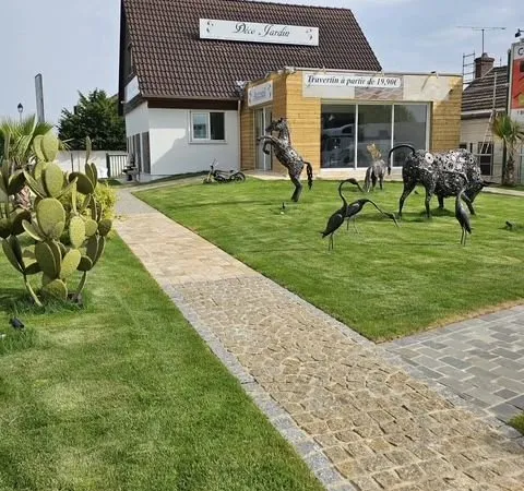 Coignieres rn 10 local commercial showroom + terrain expo
