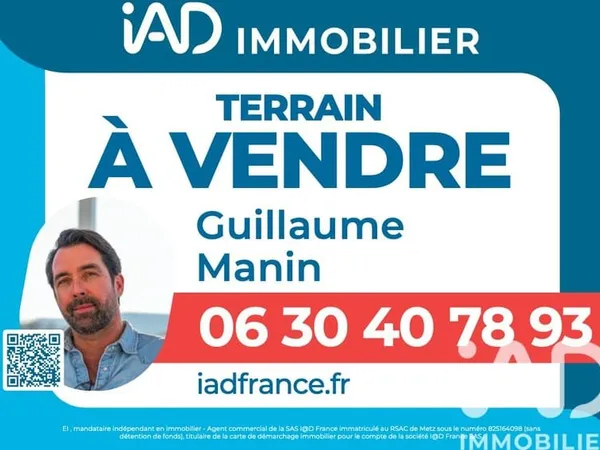 Terrain 422 m²