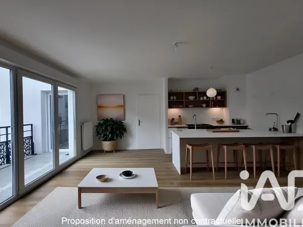 Appartement 3 pièces 67 m²