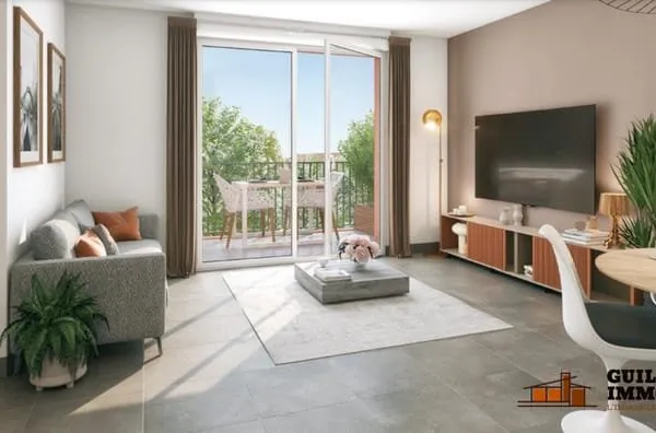 Appartement 2 pièces 44 m²