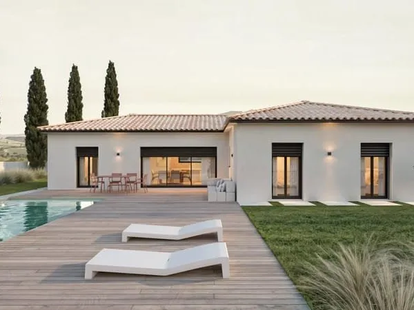 VILLA NEUVE 130m² 5 CHAMBRES - ROQUETTES