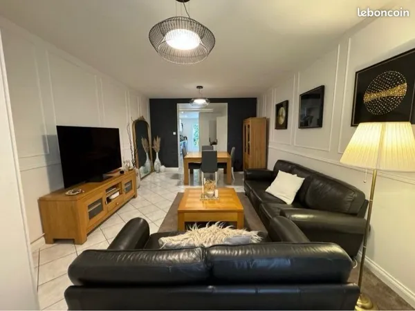 Maison rénovée 98 m² - 3 chambres - jardin - Roubaix Condition Publique