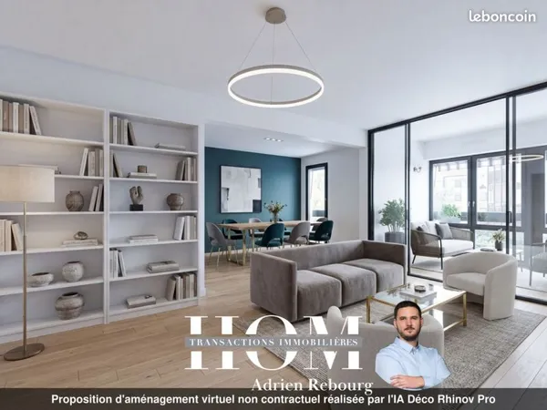 Appartement 5 pièces 100 m²
