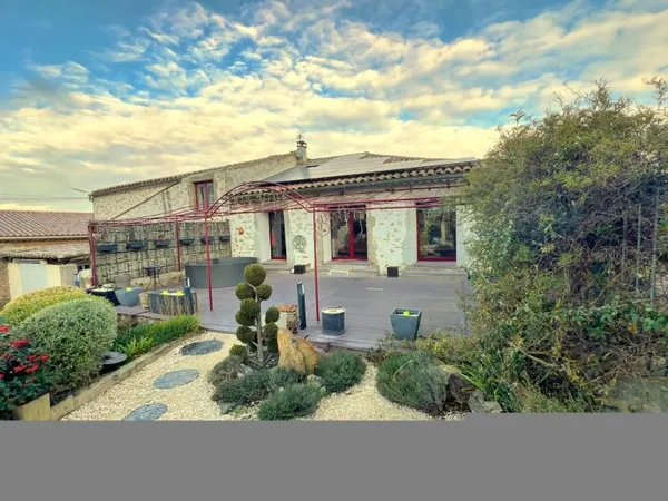 Maison piscine