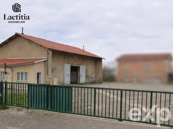 À vendre - Entrepôt artisanal et de stockage en zone agricol