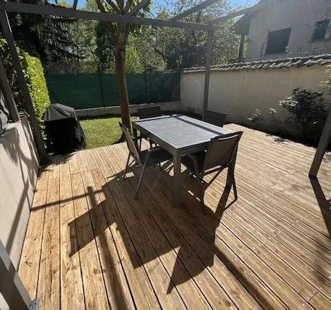 Appartement T3 59m² avec deux jardins