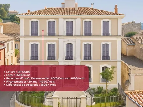 Appartement 2 pièces 47 m²