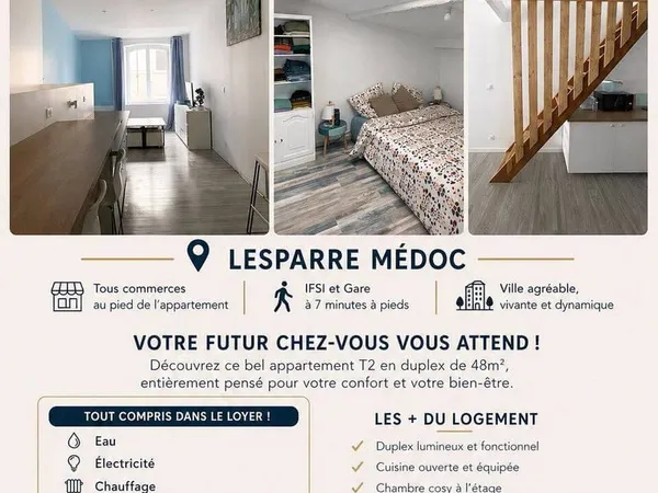 Appartement 2 pièces 48 m²