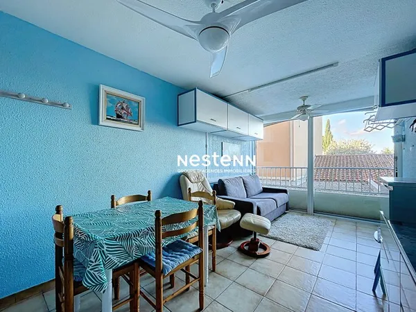 Studio dans une résidence avec piscine sur Argeles sur Mer