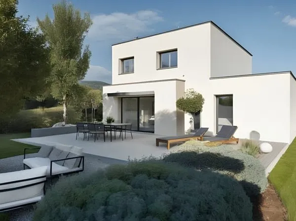 Projet de maison contemporaine de 115 m² à Treillières