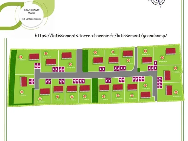 Terrain à bâtir Vente Grandcamp-Maisy   48100€