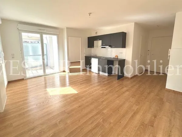 Appartement T2 42m² avec terrasse 4m²