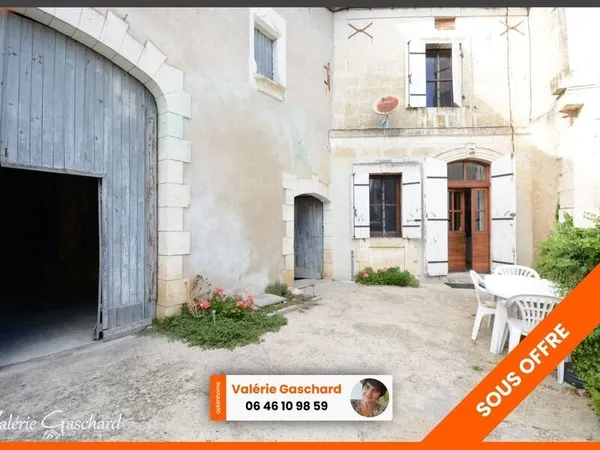 Maison + grange proche de MUSSIDAN (24)
