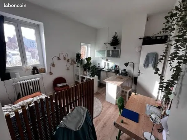 Studio Quartier St Michel_calme et lumineux