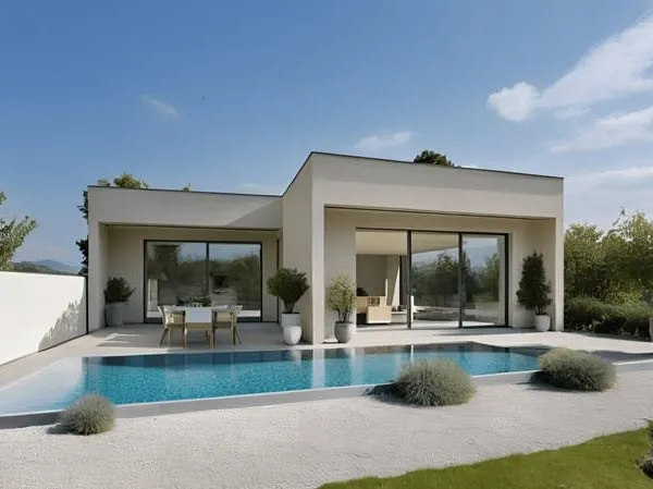 Maison de 90 m² avec 4 pièces à Pont-de-l'Isère - Prix total 312 000 € - VISUEL NON CONTRACTUEL !