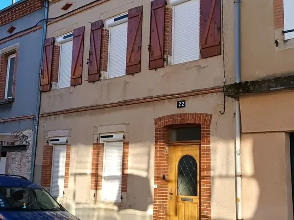 Maison année 30, 135 m2, jardin 300 m2