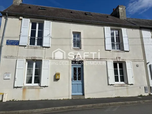 Maison de ville avec jardin et garage
