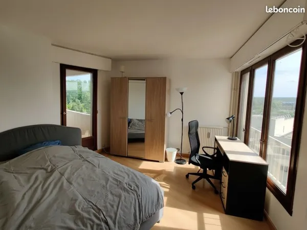 🌟 Colocation étudiante idéale à Cergy - À deux pas de l'ESSEC 1 Chambre disponible🌟