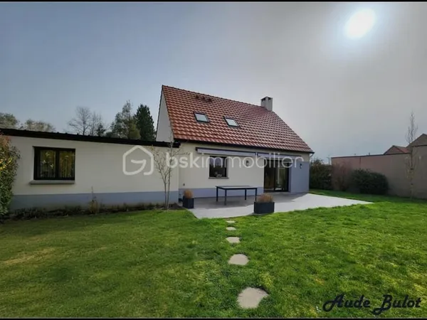 Maison individuelle semi plain-pied 2015 - 128 m² - 4 chambres - Jardin 600 m² - DPE B