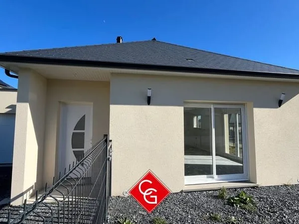 Maison neuve de plain-pied 3 chambres