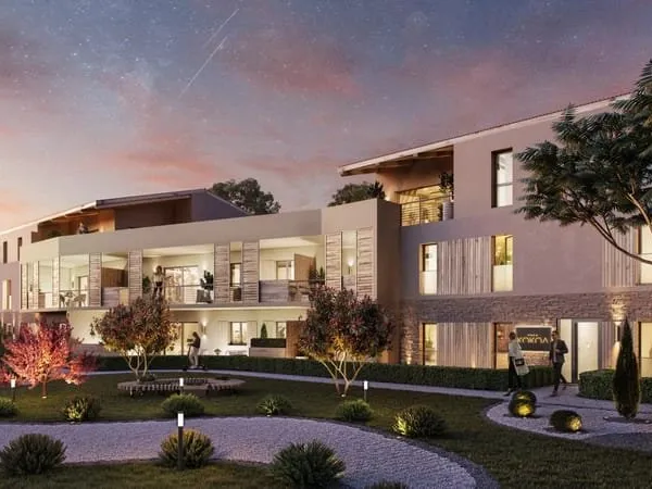 Neuf à Uzès - Appartements T2/T3 et Villas T4 avec jardin