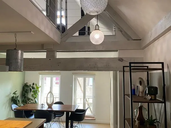 Duplex meublé - Esprit Loft - Ultra centre