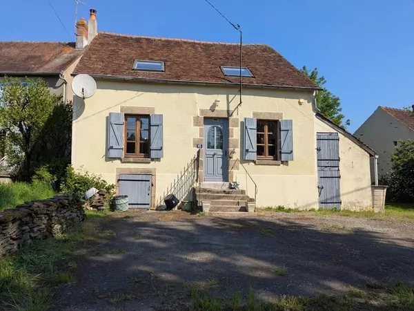 Charmante maison de caractère de 3 chambres dans l'Indre