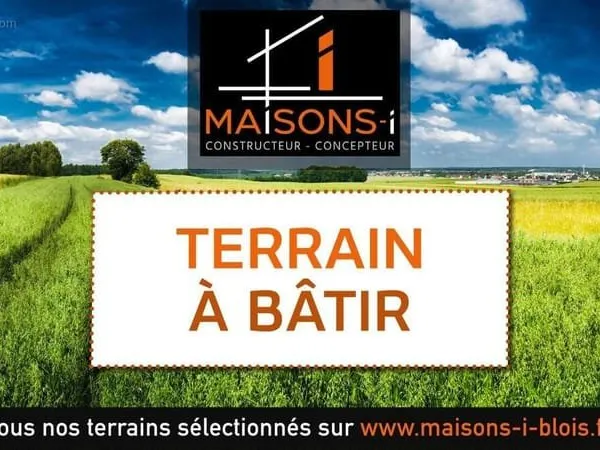 Terrain à bâtir de 1182 m² à VALLIERES-LES-GRANDES (41)