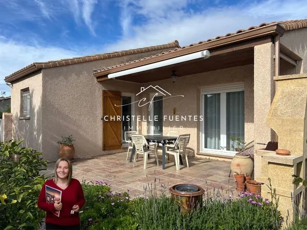 HERAULT - MEZE (34140) - VILLA PLAIN PIEDS - 4 PIECES - 88M2 - GARAGE - 350M2 TERRAIN
