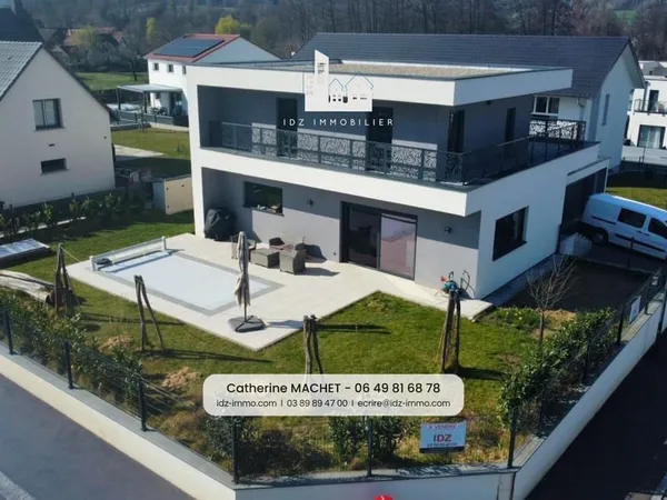 Leymen : Maison 198m2 au total dont 128m2 habitables / Quartier
