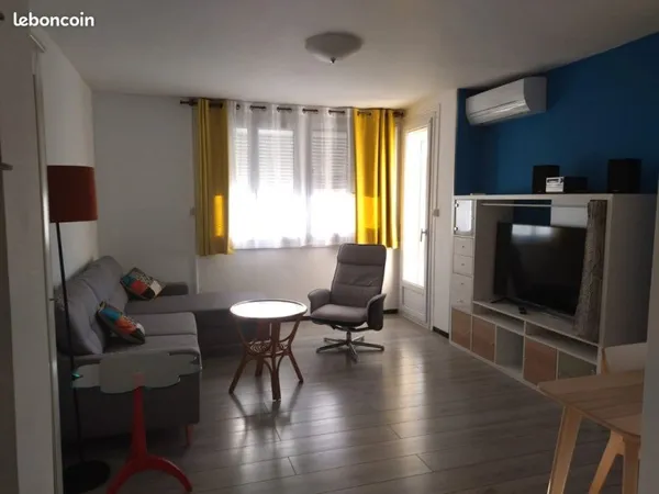 Location meublée 3 pieces Séte centre ville