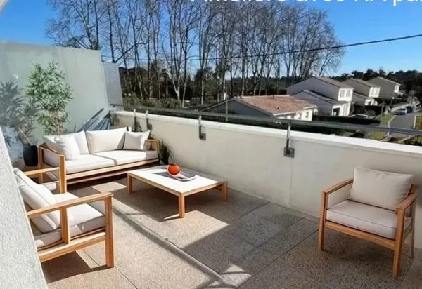 Appartement 2 pièces en terrasse