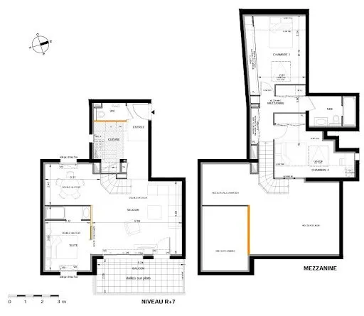 Appartement 4 pièces 84 m²