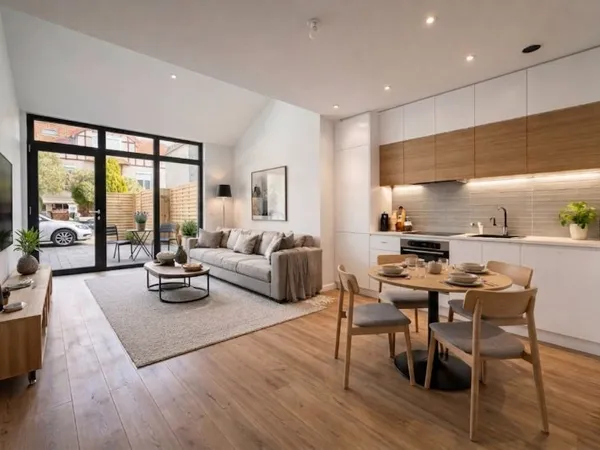A vendre - Maison 2 chambres de 65 m² entièrement rénovée avec cour "Angers Mirabeau / Parc du Pin"