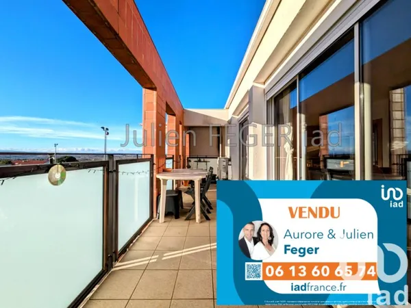Appartement 3 pièces 61 m²