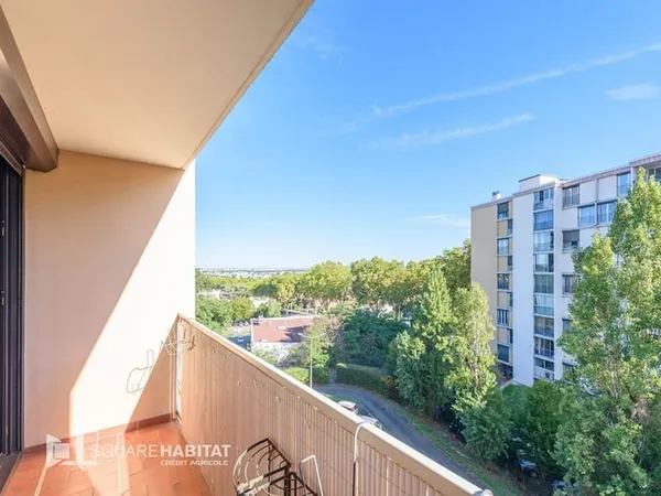 Colomiers centre Appartement de type 3 avec balcon et stationnement
