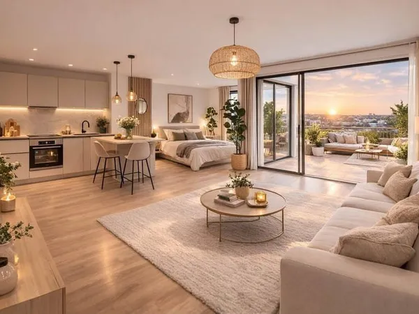 Appartement 1 pièce 33 m²