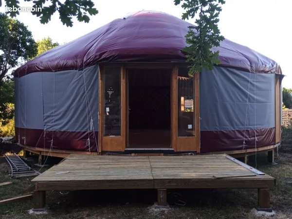 Yourte contemporaine 38m2