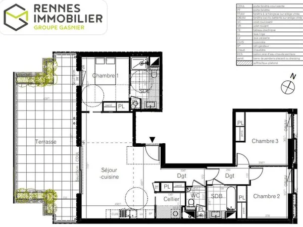 Appartement Neuf Rennes du T1 au T5