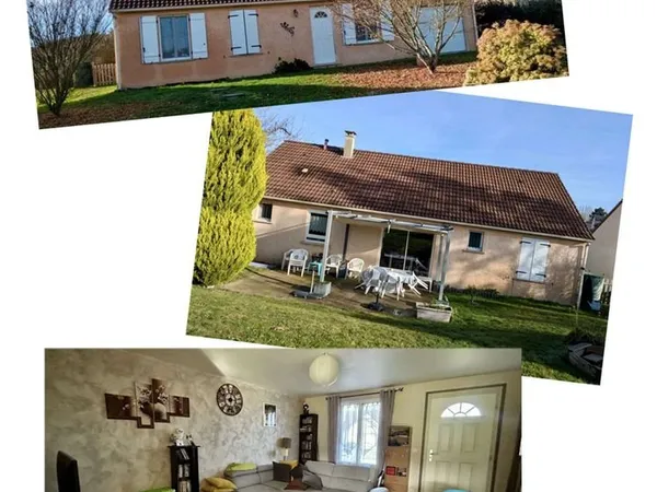 Maison plein pied - 95 m2 - 3 chambres