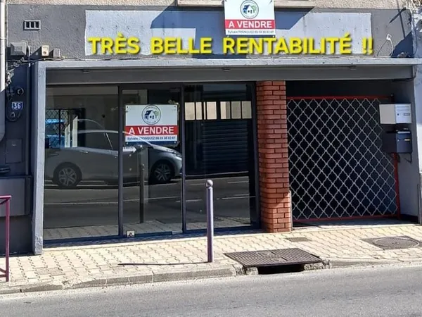 Local 2 pièces 60 m²