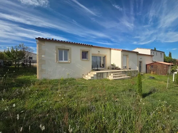 Bagard (30) très belle villa d'environ 104m² et garage aménageable 41m² construction 2019 sur un ter