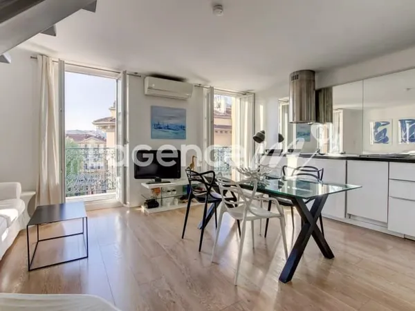 NICE CARRÉ D'OR | EXCLUSIVITÉ - « Léa » - Duplex Dernier étage - Balcon - Ascenseur