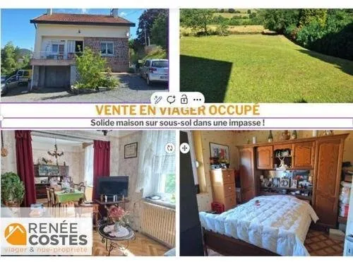 Viager occupé - H66 ans - BRUYERES (88600)