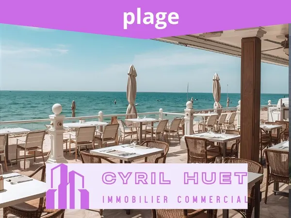 SAINTE MAXIME - Restaurant plage, golfe de st Tropez