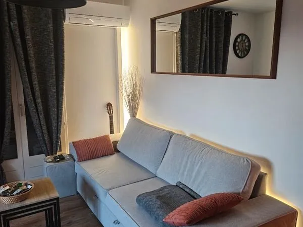Appartement rénové 35m² + grand jardin 70m² - Clim & store électrique