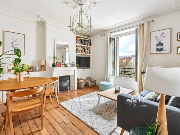 Vends appartement - 60m²