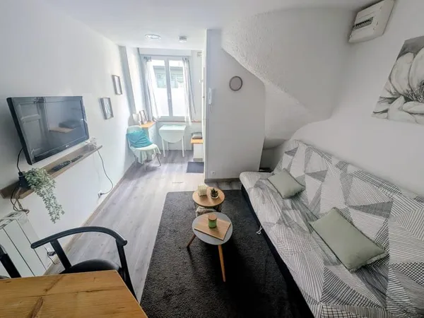 DIEPPE CENTRE VILLE - QUARTIER SAINT REMY - STUDIO EN PARFAIT ETAIT - VENDU MEUBLE